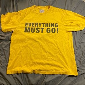 Gallery Dept. Everything Must Go T-shirt
Gold